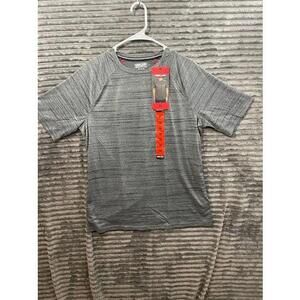 Kirkland Signature Men’s Active Shirt Gray Short Sleeve Performance Tee Medium